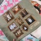 Happy haunting vintage picture frames with ghost and pumpkins tee or sweatshirt
