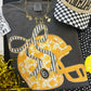 GOLD FLORAL HELMET TEE