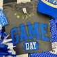 GAME DAY BLUE POLKA DOTS TEE