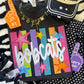 BOBCATS NEON RAINBOW STARS TEE