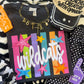 WILDCATS NEON RAINBOW STARS TEE