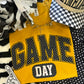 GAME DAY BLACK POLKA DOTS TEE