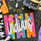 INDIANS NEON RAINBOW STARS TEE