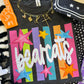 BEARCATS NEON RAINBOW STARS TEE