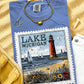 Lake Michigan Stamp Tee