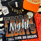 FRIDAY NIGHT LIGHTS ORANGE TEE