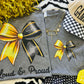 LOUD & PROUD GOLD BOW TEE