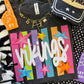 VIKINGS NEON RAINBOW STARS TEE
