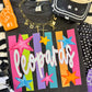 LEOPARDS NEON RAINBOW STARS TEE
