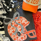 ORANGE FLORAL HELMET TEE