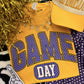GAME DAY PURPLE & GOLD POLKA DOTS TEE