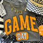 GAME DAY ORANGE POLKA DOTS TEE