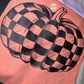 Simple Checkered pumpkin tee & sweatshirt