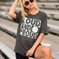 Loud and Proud Volleyball Pick Your Color Tee