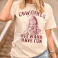Cowgirls Just Wanna Have Fun Tee