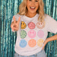 Volleyball Smiley Tee