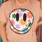Colorful Daisy Smiley Mommy & Me Tees