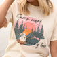 Camp More Worry Less Tee
