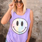 Rainbow Daisy Smiley Tank/Tee