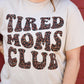 Tired Moms Club Leopard Tee